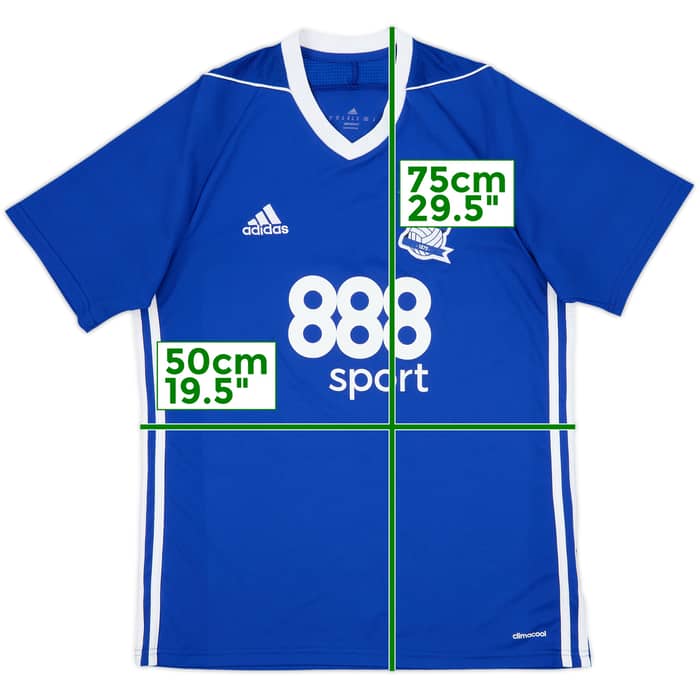 2017-18 Birmingham Home Shirt - 10/10 - (M)