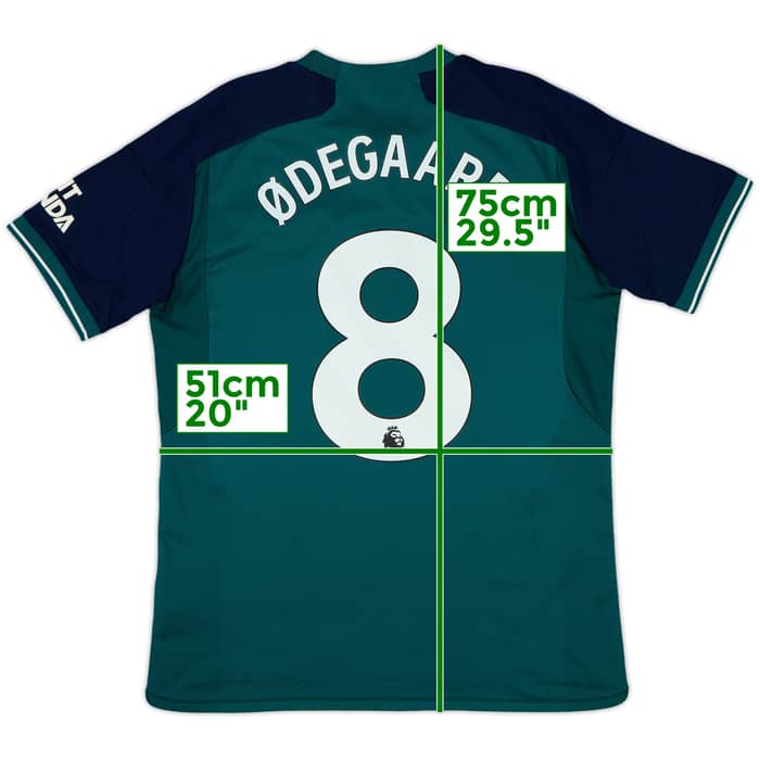 2023-24 Arsenal Third Shirt Odegaard #8 - 8/10 - (M)