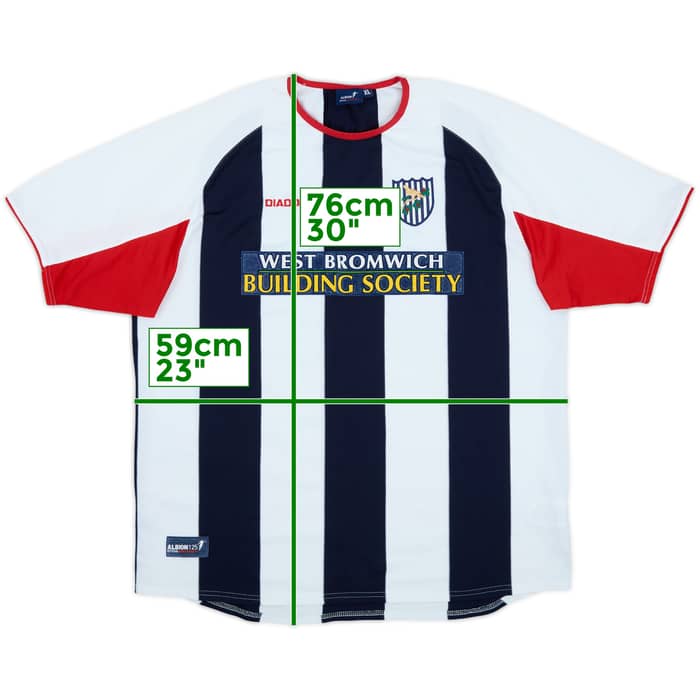 2003-04 West Brom Home Shirt - 8/10 - (XL)