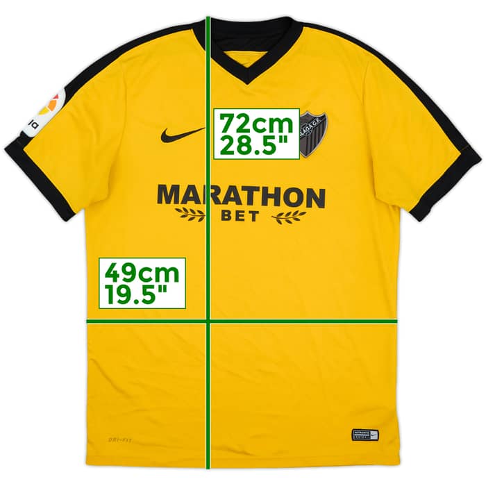2016-17 Malaga Away Shirt - 8/10 - (L)