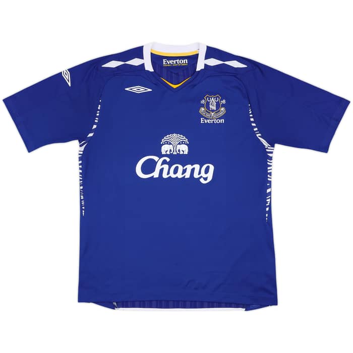 2007-08 Everton Home Shirt Cahill #17 - 8/10 - (XL)