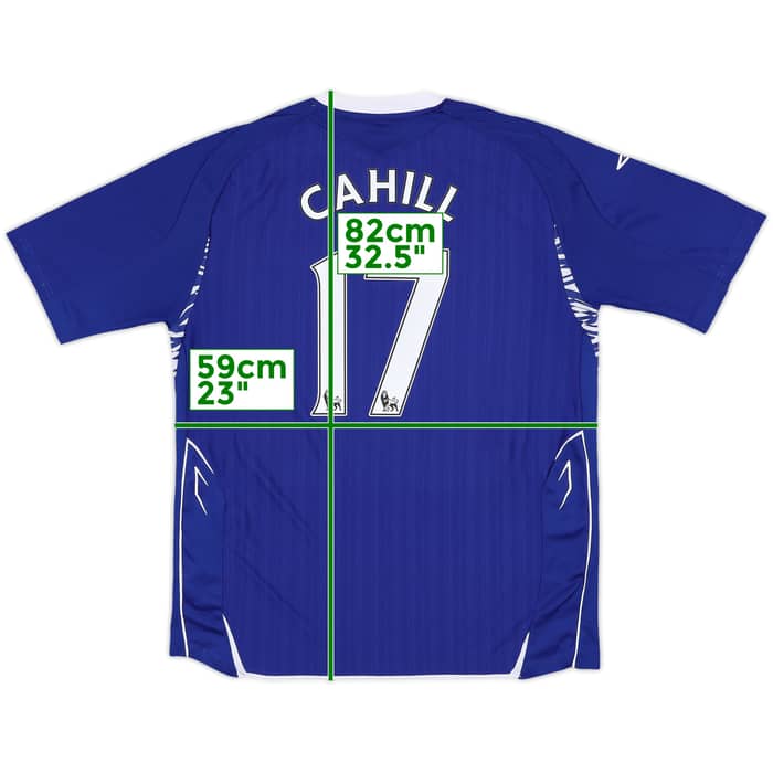 2007-08 Everton Home Shirt Cahill #17 - 8/10 - (XL)