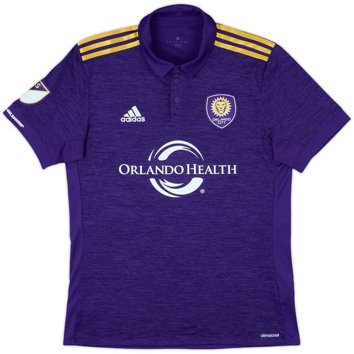 2017 Orlando City adidas Home Shirt - 10/10 - (M)