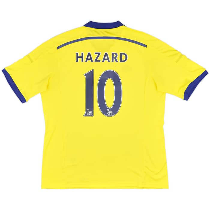 2014-15 Chelsea Away Shirt Hazard #10 - 7/10 - (XL)