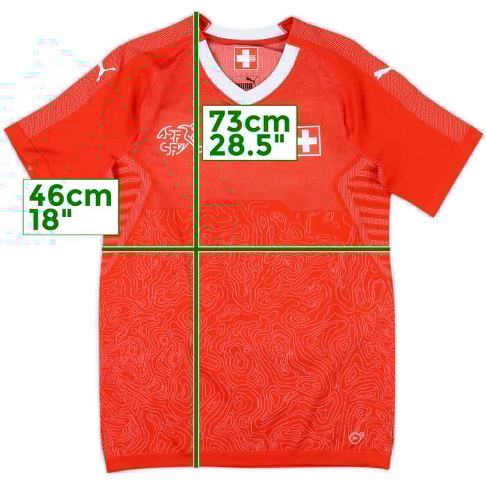 2018-20 Switzerland Authentic Home Shirt - 7/10 - (XL)