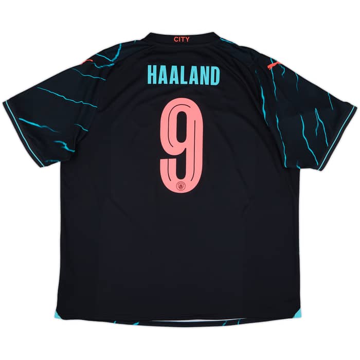 2023-24 Manchester City Third Shirt Haaland #9 - 10/10 - (XXL)