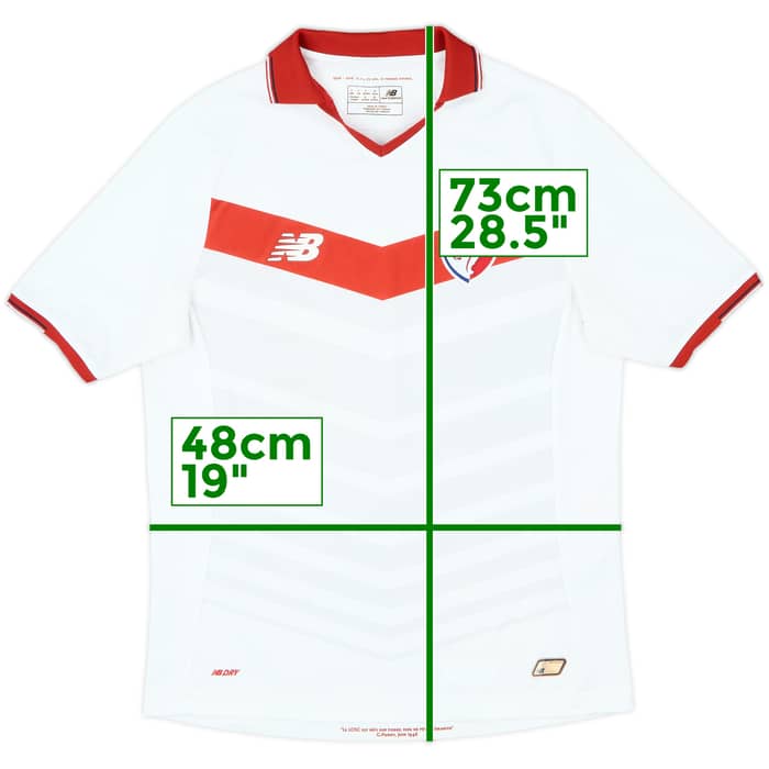 2016-17 Lille Home Shirt - 8/10 - (S)