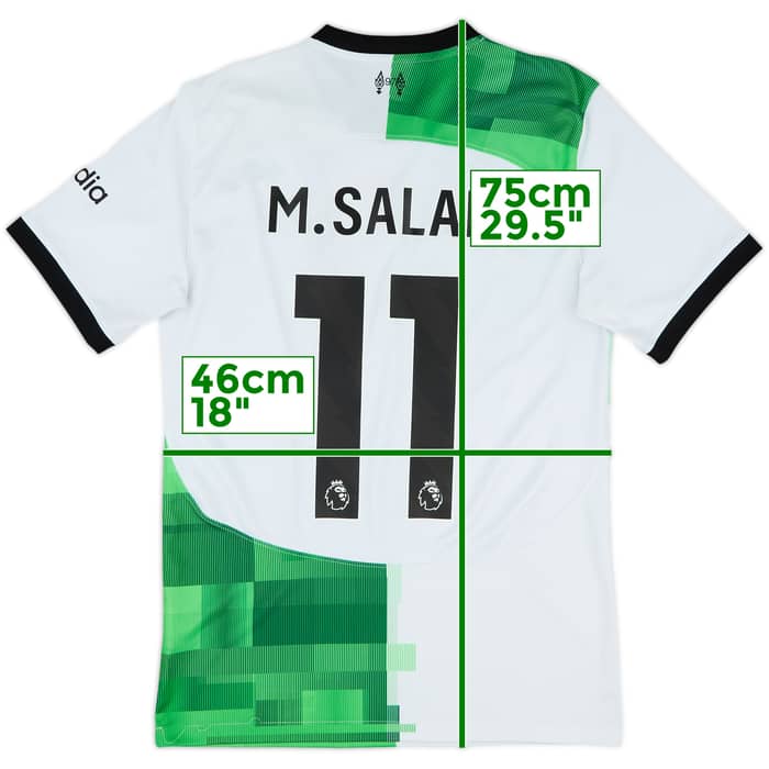 2023-24 Liverpool Away Shirt M.Salah #11 - 7/10 - (S)