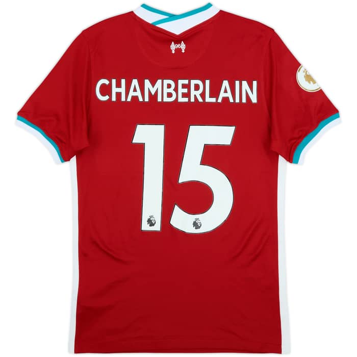 2020-21 Liverpool Home Shirt Chamberlain #15 - 8/10 - (S)