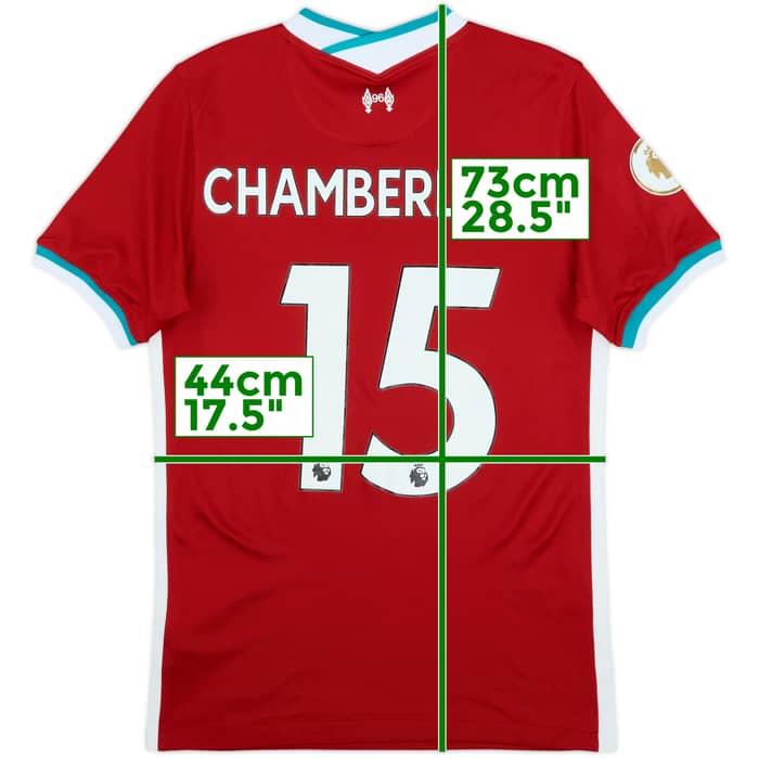 2020-21 Liverpool Home Shirt Chamberlain #15 - 8/10 - (S)