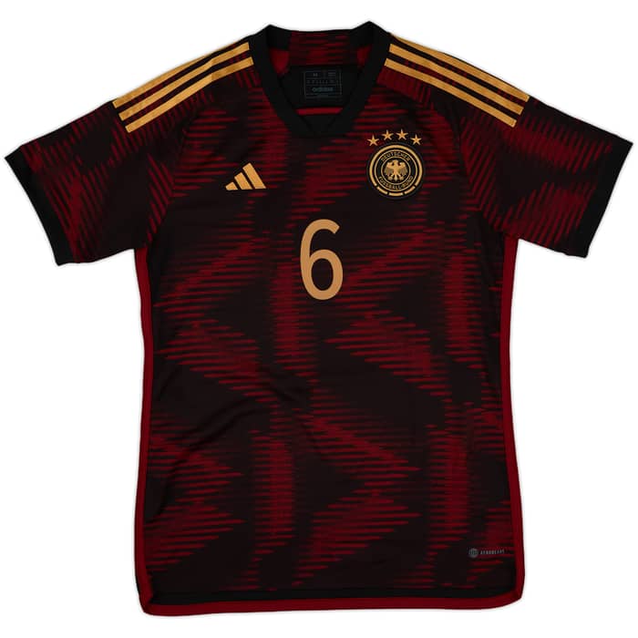 2022-23 Germany Away Shirt Kimmich #6 - 10/10 - (M)