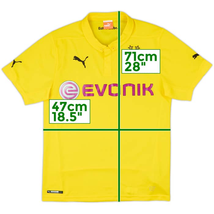 2014-15 Dortmund CL Home Shirt - 9/10 - (S)