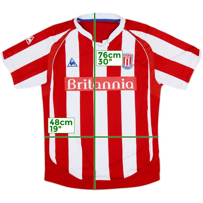 2008-09 Stoke City Home Shirt - 7/10 - (M)