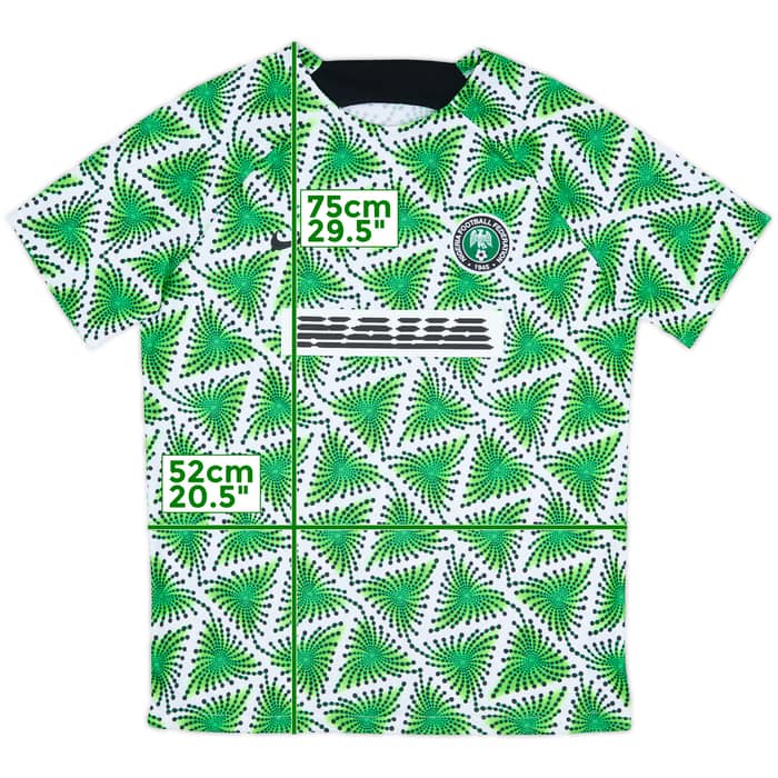 2022-23 Nigeria Nike Training Shirt - 9/10 - (L)