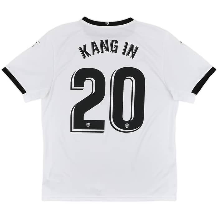 2020-21 Valencia Home Shirt Kang-In #20 - 10/10 - (L)