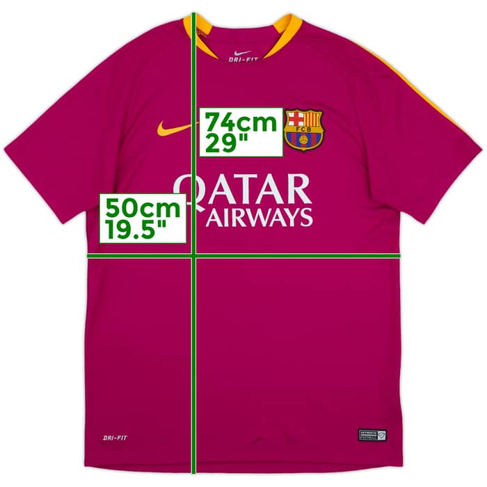2015-16 Barcelona Nike Training Shirt - 10/10 - (L)