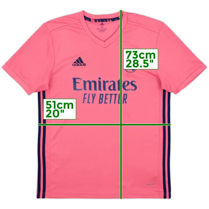 2020-21 Real Madrid Away Shirt - 6/10 - (M)