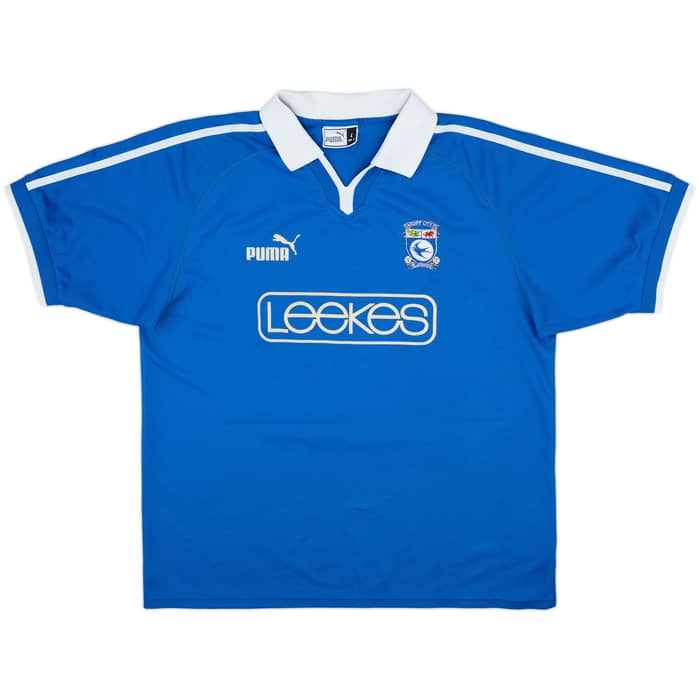 2002-03 Cardiff Home Shirt - 8/10 - (L)