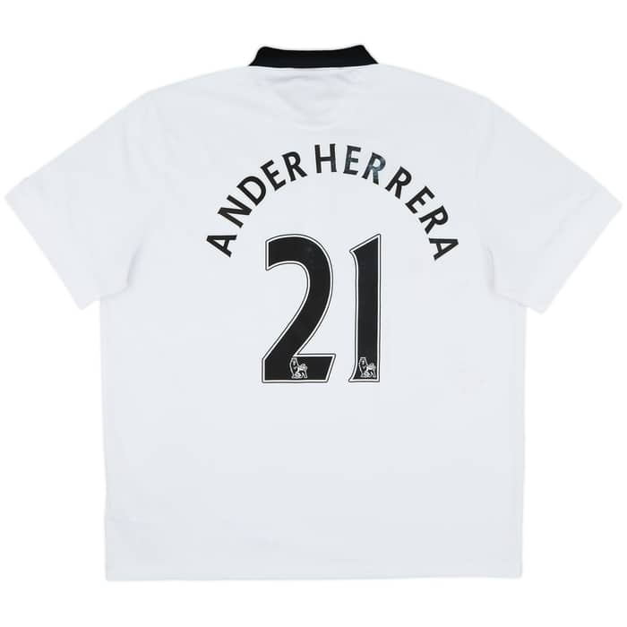 2014-15 Manchester United Away Shirt Ander Herrera #21 - 6/10 - (XXL)