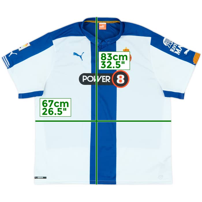 2014-15 Espanyol Home Shirt - 7/10 - (3XL)