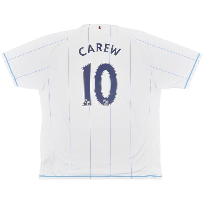 2007-08 Aston Villa Away Shirt Carew #10 - 8/10 - (XXL)