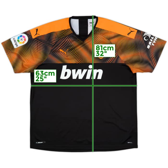 2019-20 Valencia Away Shirt - 9/10 - (3XL)