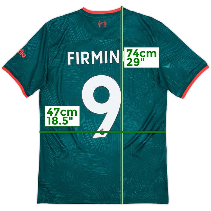 2022-23 Liverpool Third Shirt Firmino #9 - 8/10 - (S)