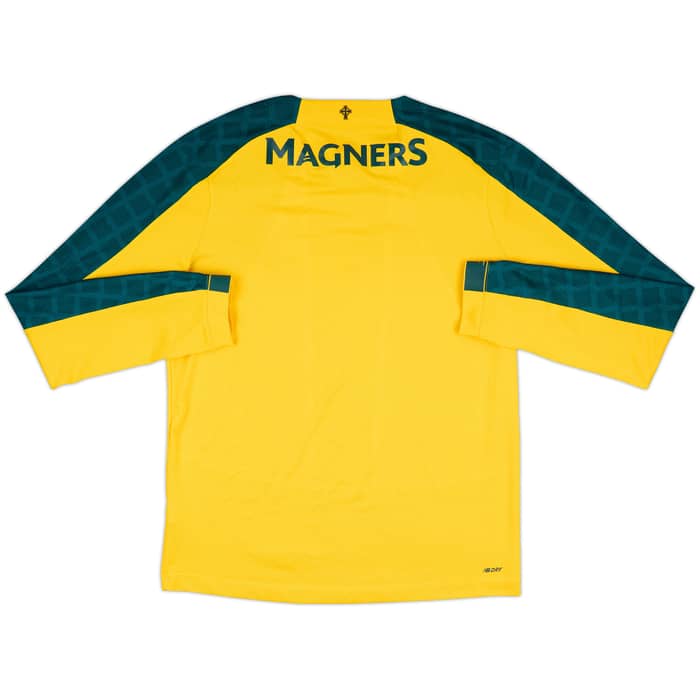 2019-20 Celtic Away L/S Shirt - 10/10 - (M)