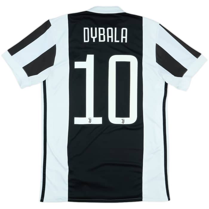 2017-18 Juventus Home Shirt Dybala #10 - 6/10 - (S)