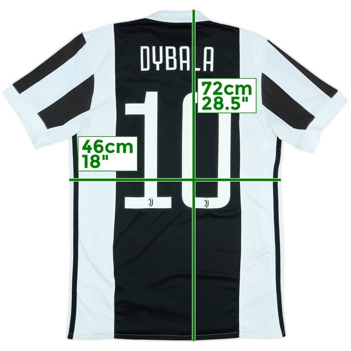 2017-18 Juventus Home Shirt Dybala #10 - 6/10 - (S)