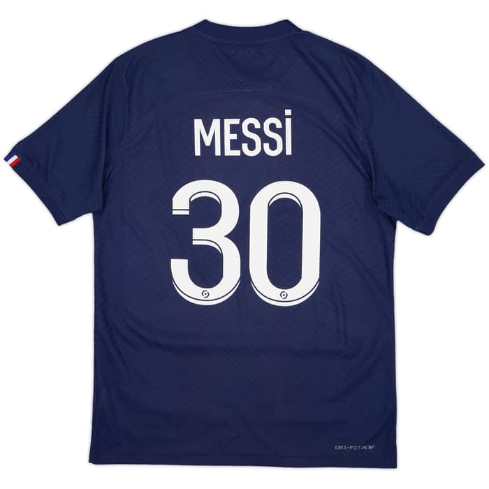 2022-23 Paris Saint-Germain Authentic Home Shirt Messi #30 - 10/10 - (M)