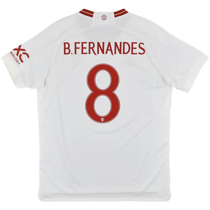 2023-24 Manchester United Third Shirt B.Fernandes #8 - 8/10 - (L)