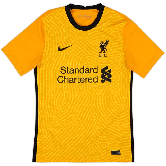 2020-21 Liverpool S/S GK Shirt A.Becker #1 - 10/10 - (S)