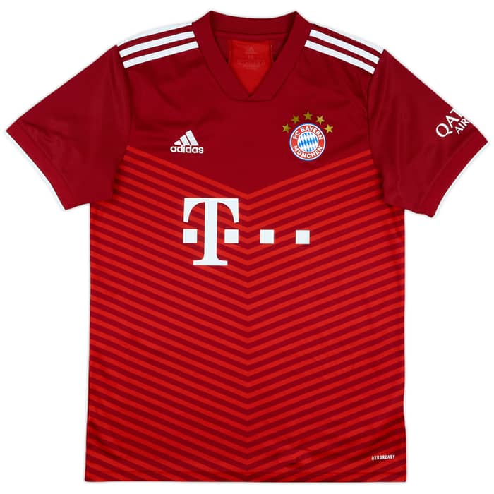 2021-22 Bayern Munich Home Shirt Gnabry #7 - 10/10 - (M)