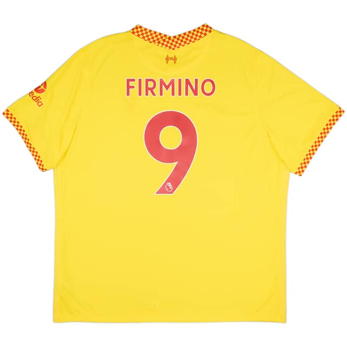2021-22 Liverpool Third Shirt Firmino #9 - 10/10 - (XXL)