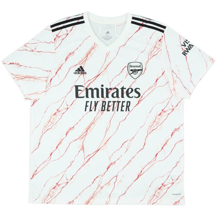 2020-21 Arsenal Away Shirt Saka #7 - 9/10 - (XXL)