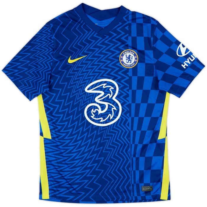 2021-22 Chelsea Home Shirt Kante #7 - 9/10 - (M)