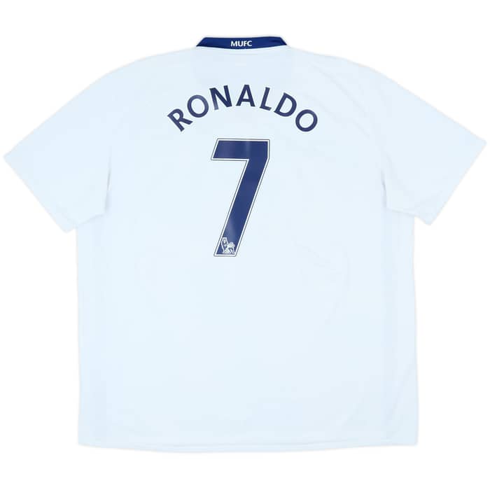 2008-10 Manchester United Away Shirt Ronaldo #7 - 7/10 - (XXL)