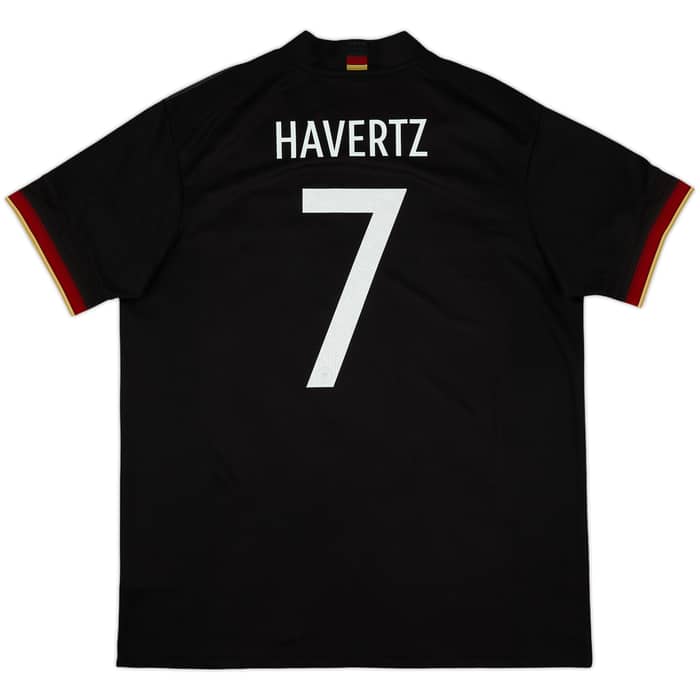 2020-21 Germany Away Shirt Havertz #7 - 9/10 - (XL)