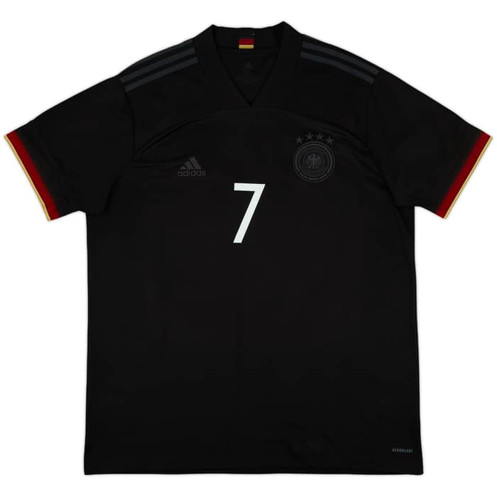 2020-21 Germany Away Shirt Havertz #7 - 9/10 - (XL)