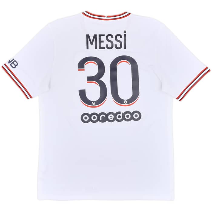 2021-22 Paris Saint-Germain Fourth Shirt Messi #30 - 10/10 - (L)