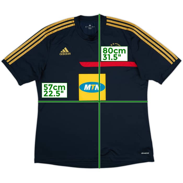 2013-14 Ajax Cape Town Away adidas Training Shirt - 9/10 - (XXL)