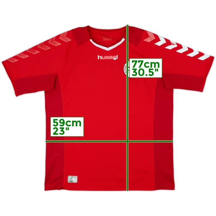2003-04 Denmark Home Shirt - 4/10 - (XL)