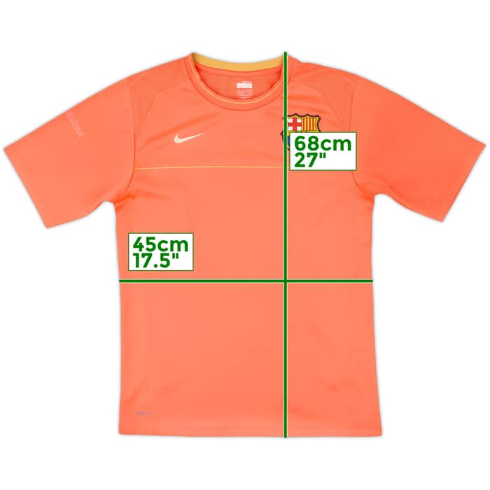 2008-09 Barcelona Nike Training Shirt - 7/10 - (S)