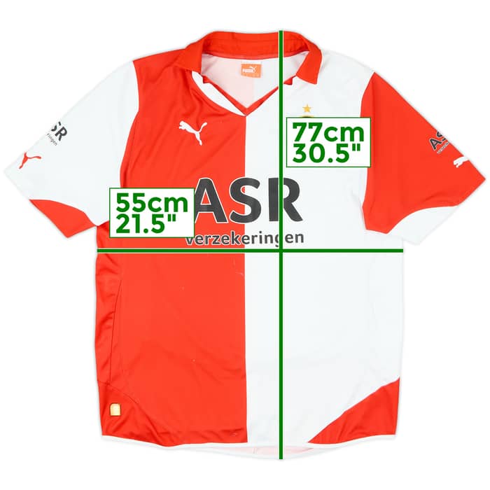 2010-11 Feyenoord Home Shirt - 7/10 - (L)