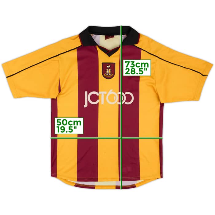 2001-03 Bradford City Home Shirt - 6/10 - (M)