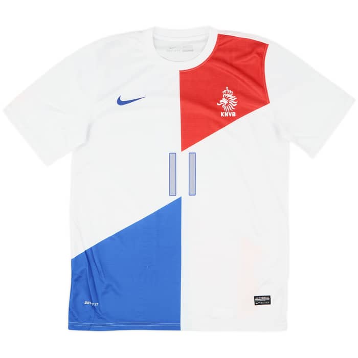 2013-14 Netherlands Away Shirt Robben #11 - 9/10 - (L)