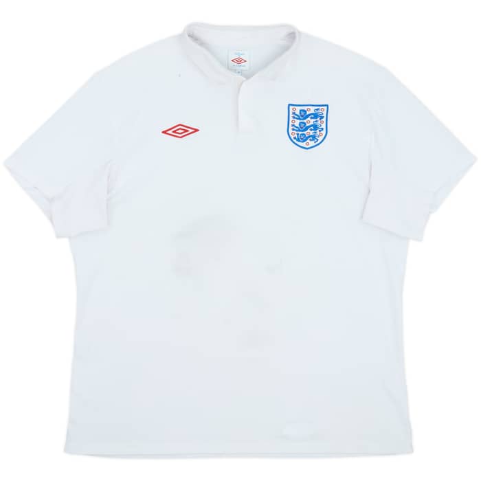 2009-10 England Home Shirt - 5/10 - (XL)