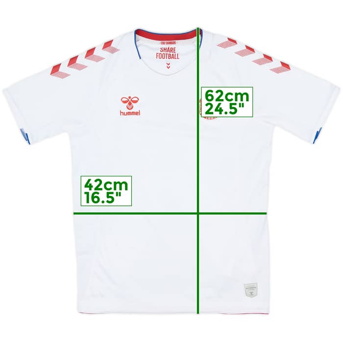 2018-19 Denmark Away Shirt - 8/10 - (L.Boys)