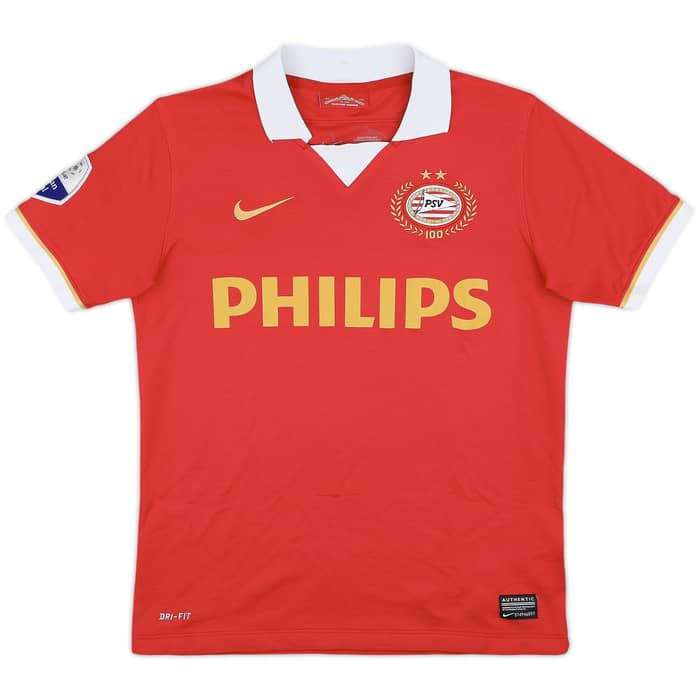 2013-14 PSV Centenary Home Shirt - 7/10 - (L.Boys)